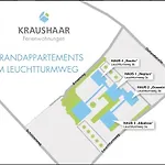 Apartmán Strandappartements Am Leuchtturmweg Meeresrauschen 2-0-01