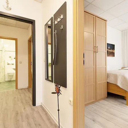 דירה Strandappartements Am Leuchtturmweg Meeresrauschen 2-0-01 קלנהוזן