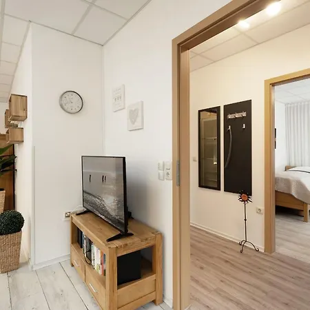 דירה Strandappartements Am Leuchtturmweg Meeresrauschen 2-0-01 קלנהוזן